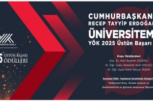 Samsun Üniversitesi’ne YÖK 2025 Üstün Başarı Ödülü